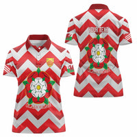 Personalized Glamorgan Wales Women Polo Shirt The Tudor Rose Of Wales - Wonder Print Shop