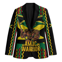 Jamaica Warrior Spirit Blazer Tribal Fighter in Reggae Colors - Wonder Print Shop