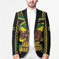 Jamaica Warrior Spirit Blazer Tribal Fighter in Reggae Colors - Wonder Print Shop