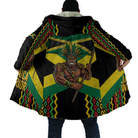 Jamaica Warrior Spirit Cloak Tribal Fighter in Reggae Colors - Wonder Print Shop