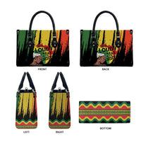 Black History Dreadlocks Map Leather Bag Say It Loud I’m Black and I’m Proud - Wonder Print Shop