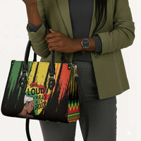Black History Dreadlocks Map Leather Bag Say It Loud I’m Black and I’m Proud - Wonder Print Shop