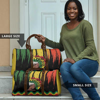 Black History Dreadlocks Map Travel Bag Say It Loud I’m Black and I’m Proud - Wonder Print Shop