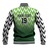 Custom Nigeria Football Baseball Jacket The Super Eagles Rise