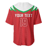Custom Rugby Wales Baseball Jersey Y Ddraig Goch Mascot Design