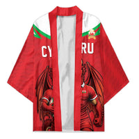 Custom Rugby Wales Kimono Y Ddraig Goch Mascot Design