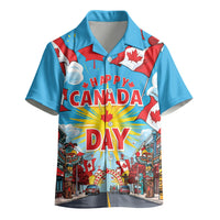 Happy Canada Day Kid Hawaiian Shirt True North Strong Free Maple Leaf