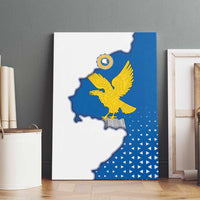 Italy Friuli-Venezia Giulia Canvas Wall Art Flag Vintage Style - Wonder Print Shop