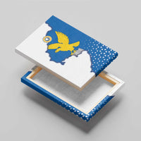 Italy Friuli-Venezia Giulia Canvas Wall Art Flag Vintage Style - Wonder Print Shop