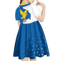 Italy Friuli-Venezia Giulia Kid Short Sleeve Dress Flag Vintage Style LT19