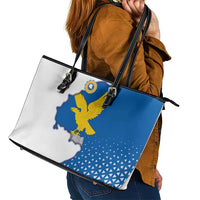 Italy Friuli-Venezia Giulia Leather Tote Bag Flag Vintage Style - Wonder Print Shop