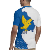 Italy Friuli-Venezia Giulia Rugby Jersey Flag Vintage Style LT19