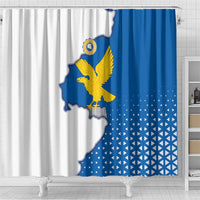 Italy Friuli-Venezia Giulia Shower Curtain Flag Vintage Style - Wonder Print Shop