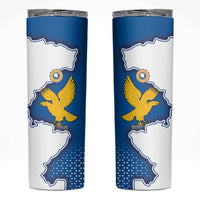 Italy Friuli-Venezia Giulia Skinny Tumbler Flag Vintage Style - Wonder Print Shop