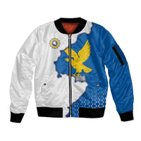 Italy Friuli-Venezia Giulia Sleeve Zip Bomber Jacket Flag Vintage Style LT19