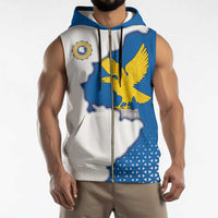 Italy Friuli-Venezia Giulia Sleeveless Zip Hoodie Flag Vintage Style LT19