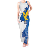 Italy Friuli-Venezia Giulia Tank Maxi Dress Flag Vintage Style LT19