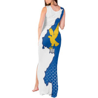 Italy Friuli-Venezia Giulia Tank Maxi Dress Flag Vintage Style LT19