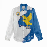 Italy Friuli-Venezia Giulia Women Casual Shirt Flag Vintage Style LT19