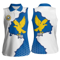 Italy Friuli-Venezia Giulia Women Sleeveless Polo Shirt Flag Vintage Style LT19