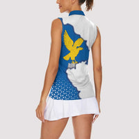 Italy Friuli-Venezia Giulia Women Sleeveless Polo Shirt Flag Vintage Style LT19