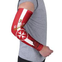 Personalized Malta Independence Day Arm Sleeves Maltese Cross Heritage Pride