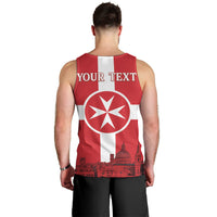 Personalized Malta Independence Day Men Tank Top Maltese Cross Heritage Pride