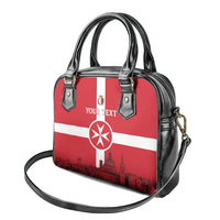 Personalized Malta Independence Day Shoulder Handbag Maltese Cross Heritage Pride