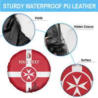 Personalized Malta Independence Day Spare Tire Cover Maltese Cross Heritage Pride