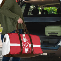 Personalized Malta Independence Day Travel Bag Maltese Cross Heritage Pride