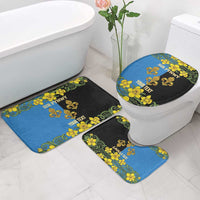Personalized Monmouthshire Wales Bathroom Set Sir Fynwy Flag With Welsh Daffodil - Wonder Print Shop