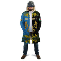 Personalized Monmouthshire Wales Cloak Sir Fynwy Flag With Welsh Daffodil - Wonder Print Shop