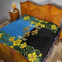 Personalized Monmouthshire Wales Quilt Sir Fynwy Flag With Welsh Daffodil - Wonder Print Shop