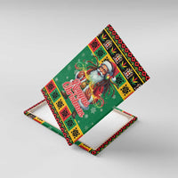 Jamaica Christmas Canvas Wall Art Reggae Santa with Dreadlocks Design - Wonder Print Shop