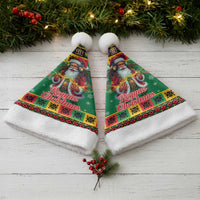 Jamaica Christmas Santa Hat Reggae Santa with Dreadlocks Design - Wonder Print Shop