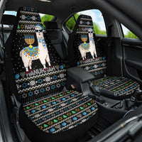 Happy Hanukkah Llama Car Seat Cover Funny Menorah for Jewish Holiday - Wonder Print Shop