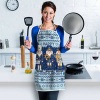 Chrismukkah Nutcracker Apron Funny Hanukkah Xmas Style - Wonder Print Shop