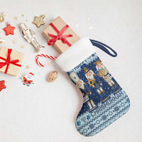 Chrismukkah Nutcracker Christmas Stocking Funny Hanukkah Xmas Style - Wonder Print Shop