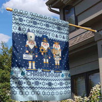 Chrismukkah Nutcracker Garden Flag Funny Hanukkah Xmas Style - Wonder Print Shop