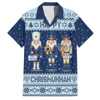 Chrismukkah Nutcracker Hawaiian Shirt Funny Hanukkah Xmas Style - Wonder Print Shop