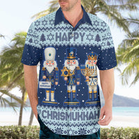 Chrismukkah Nutcracker Hawaiian Shirt Funny Hanukkah Xmas Style - Wonder Print Shop