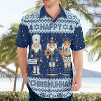 Chrismukkah Nutcracker Hawaiian Shirt Funny Hanukkah Xmas Style - Wonder Print Shop