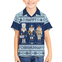 Chrismukkah Nutcracker Hawaiian Shirt Funny Hanukkah Xmas Style - Wonder Print Shop