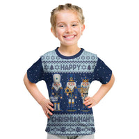 Chrismukkah Nutcracker Kid T Shirt Funny Hanukkah Xmas Style - Wonder Print Shop