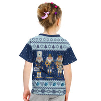 Chrismukkah Nutcracker Kid T Shirt Funny Hanukkah Xmas Style - Wonder Print Shop