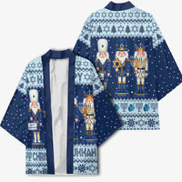Chrismukkah Nutcracker Kimono Funny Hanukkah Xmas Style - Wonder Print Shop
