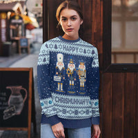 Chrismukkah Nutcracker Ugly Christmas Sweater Funny Hanukkah Xmas Style - Wonder Print Shop
