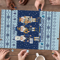 Chrismukkah Nutcracker Puzzle Funny Hanukkah Xmas Style - Wonder Print Shop