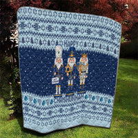 Chrismukkah Nutcracker Quilt Funny Hanukkah Xmas Style - Wonder Print Shop
