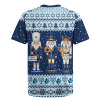 Chrismukkah Nutcracker Rugby Jersey Funny Hanukkah Xmas Style - Wonder Print Shop